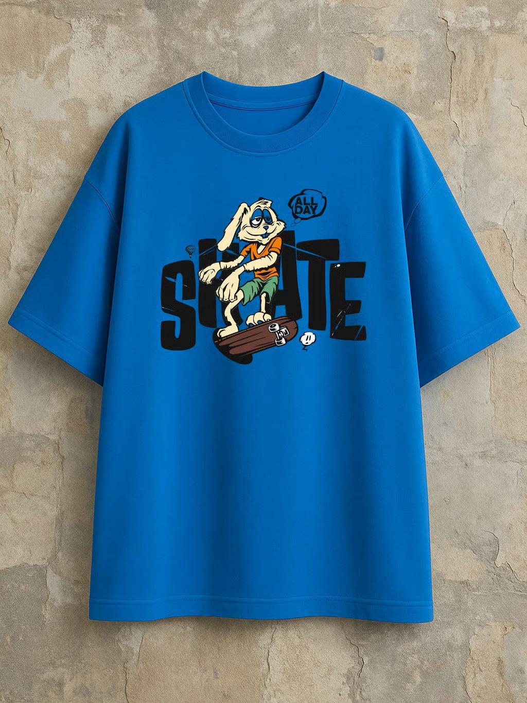 Grafftee "Skate All Day" Oversized Tee Oversized Tee