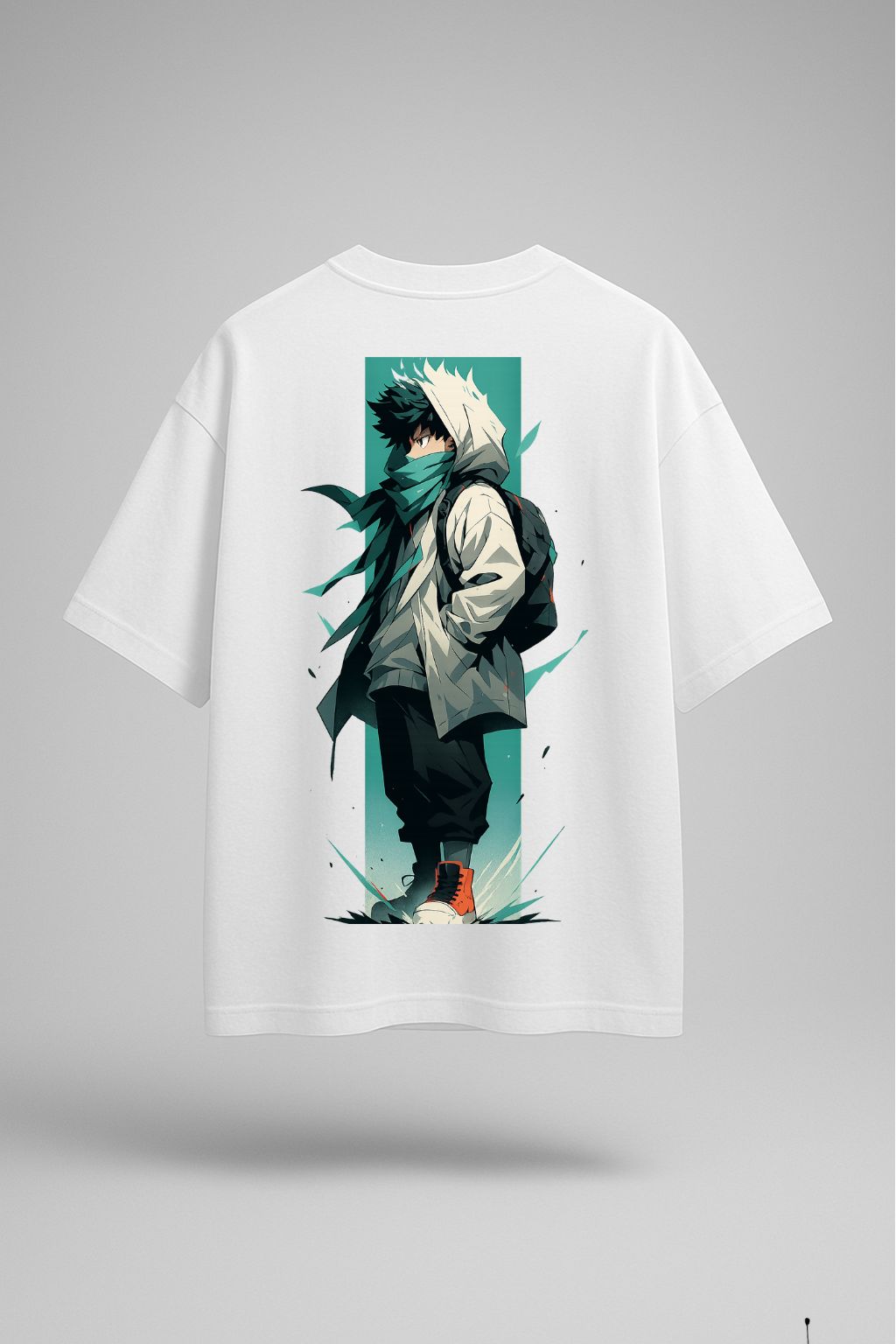 Urban Wanderer Anime Oversized Tee