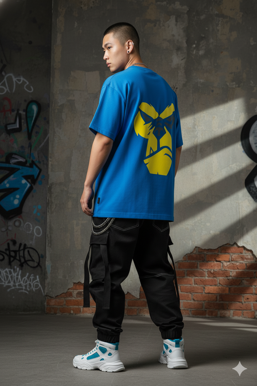 "Angry Ape" Bold Graphic Streetwear Tee