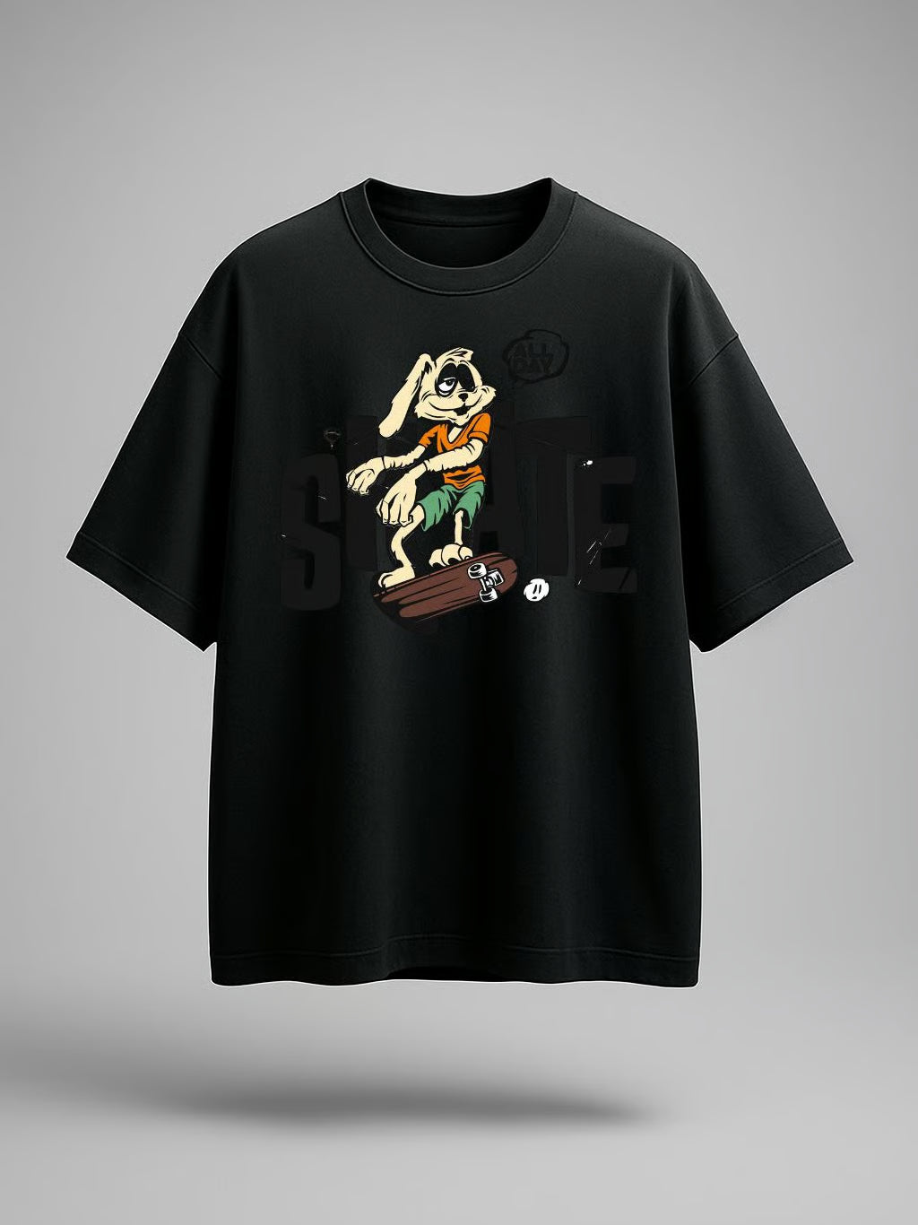 Grafftee "Skate All Day" Oversized Tee Oversized Tee