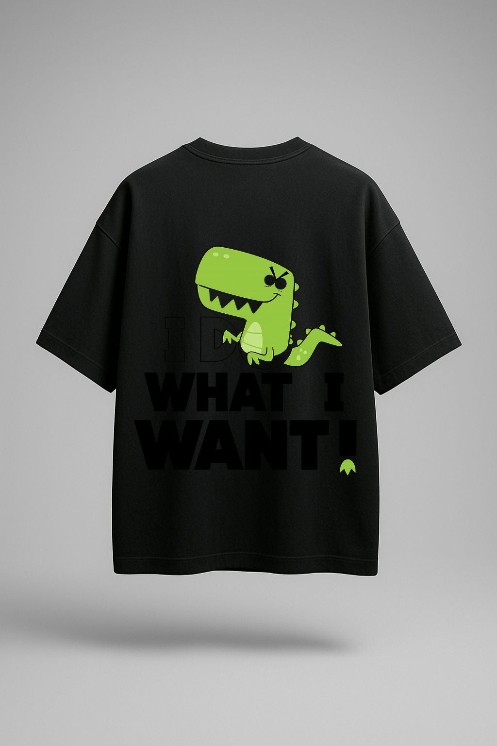 Grafftee "I Do What I Want" Dino Tee Oversized Fit