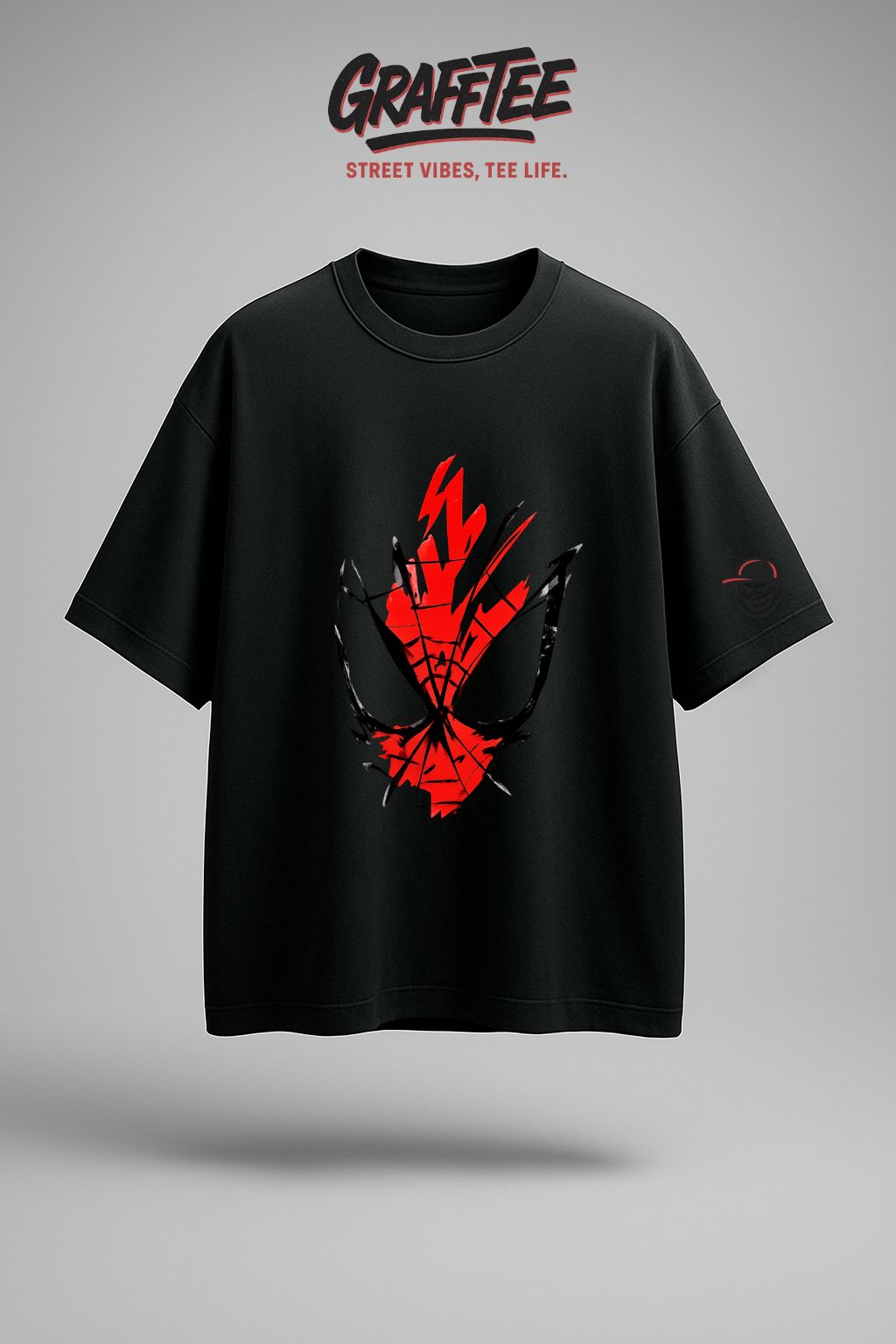 Grafftee "Spiderman" Oversized Tee