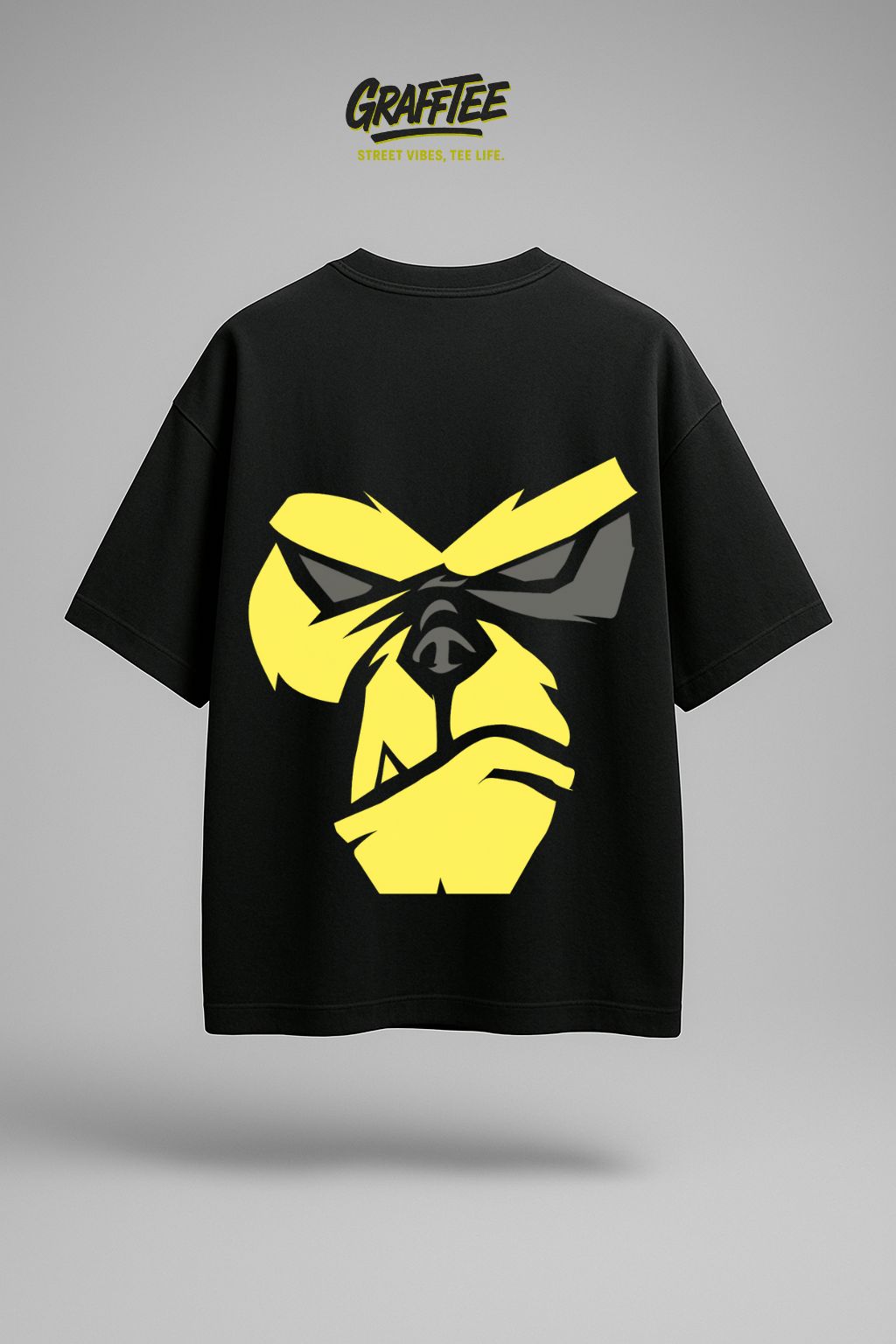 "Angry Ape" Bold Graphic Streetwear Tee
