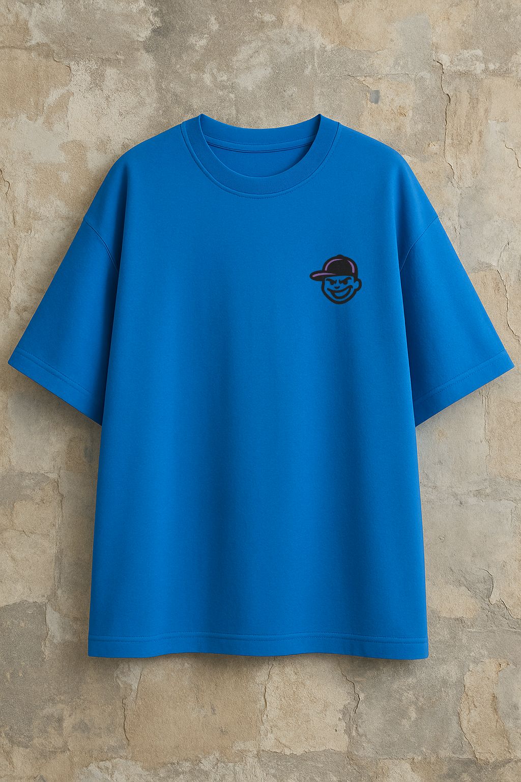 Grafftee "Okay Flower" Oversized Tee