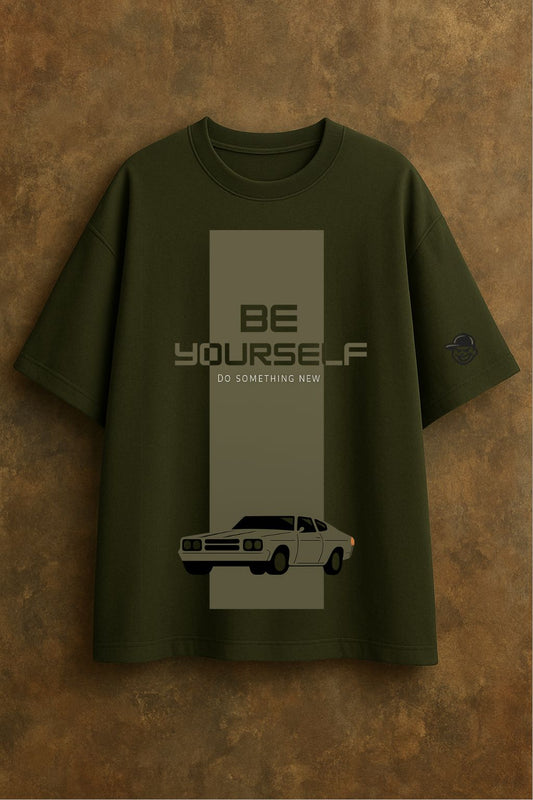 Grafftee "Be Yourself" Oversized Te