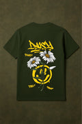 Daisy Grafftee Oversized Graphic Tee