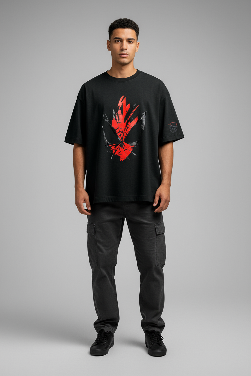 Grafftee "Spiderman" Oversized Tee